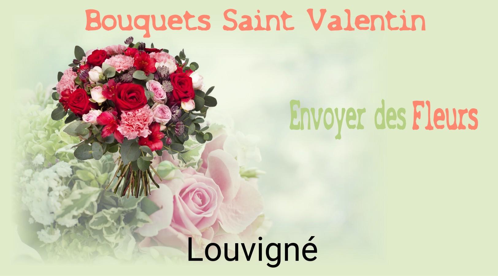 Roses de Saint-Valentin livrées à Louvigné